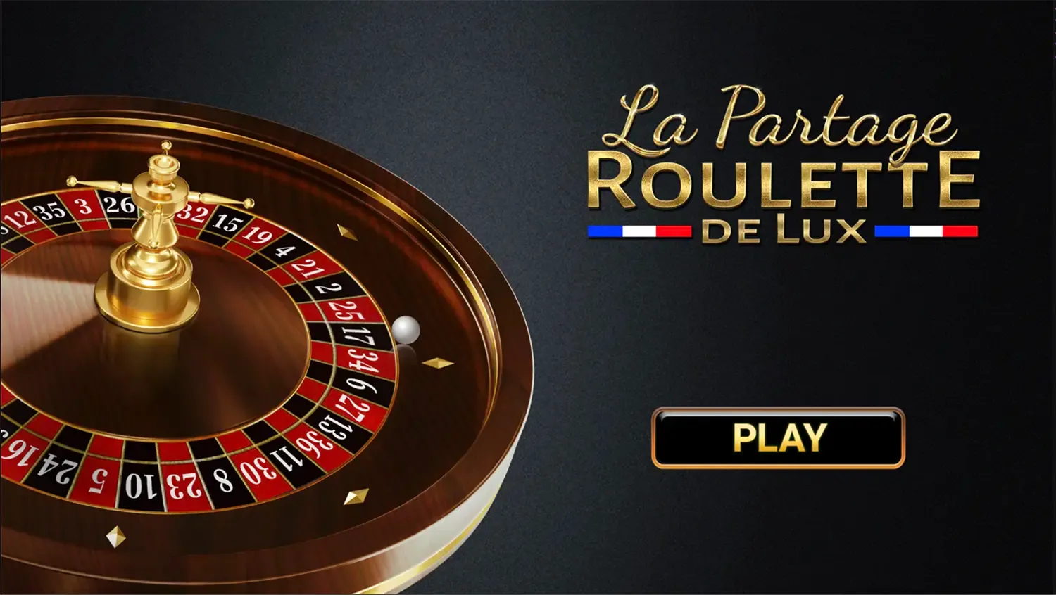 La Partage Roulette de Lux game screen